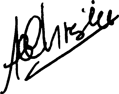 The static signature of user 12